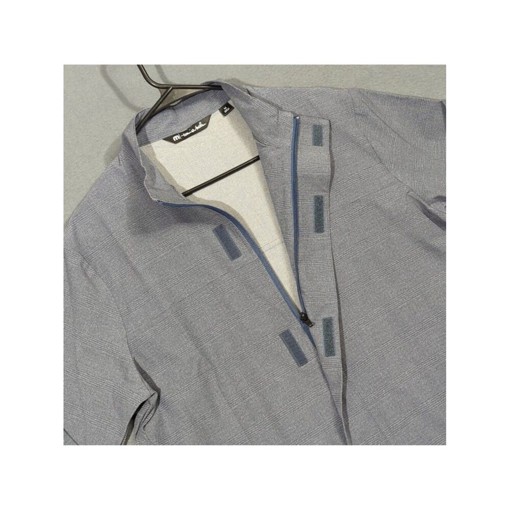 Travis Mathew There's My Guy Jacket Men's M Gray Golf Performance Casual